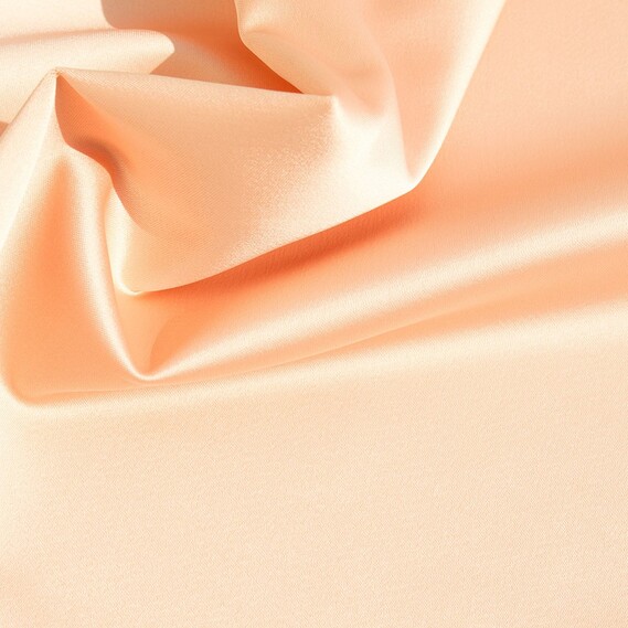 Suit fabric satin Scarlett персик, фото 1