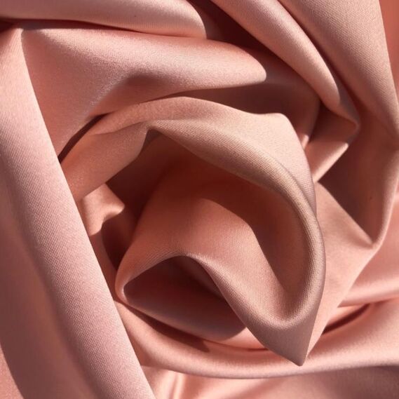 Suit fabric satin Scarlett персик, фото 2