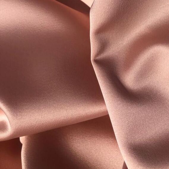 Suit fabric satin Scarlett персик, фото 3