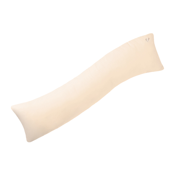 Наволочка для подушки S-Form IDEIA 40х130 см з блискавкою сатин бавовна беж, фото 5