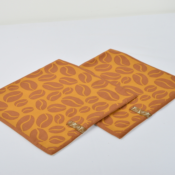 Набор подтарелочников Кофе TM IDEIA 30х30 см 2 шт, фото 4