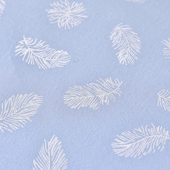 Подушка пухова 50х70 см IDEIA пух перо натуральний наповнювач тканина бавовна, фото 5