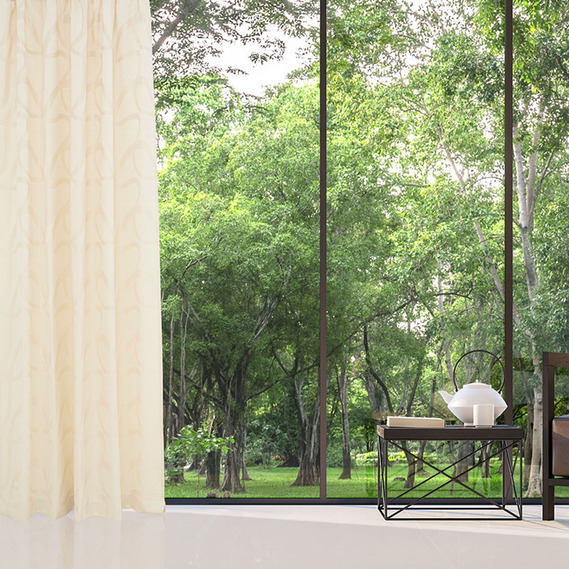 Комплект штор Empress (2 шт) шампань, фото 1