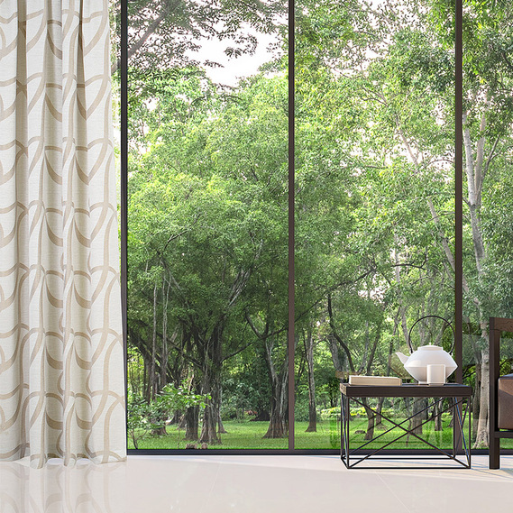 Комплект штор Empress (2 шт) крем , фото 1