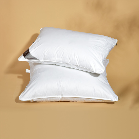 Подушка Super Soft Premium 50х70 см IDEIA два чехла с молнией искусственный пух, лебяжий пух, аналог пуха, премиум, хлопок, фото 11