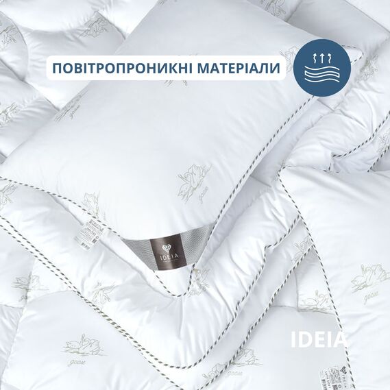 Подушка дитяча Super Soft Classic IDEIA 40х60 см штучний пух, гіпоалергенна, м`яка для дітей, фото 6