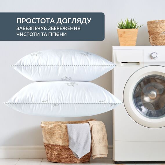 Подушка Super Soft Classic IDEIA 50х70 см см штучний пух антиалергійна м`яка, фото 9 Подушка Super Soft Classic IDEIA 50х70 см см штучний пух антиалергійна м`яка, фото 9