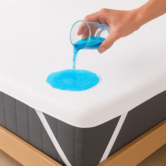 Mattress cover Aqua Stop with elastic bands at the corners TM IDEIA 180х200 см, фото 1