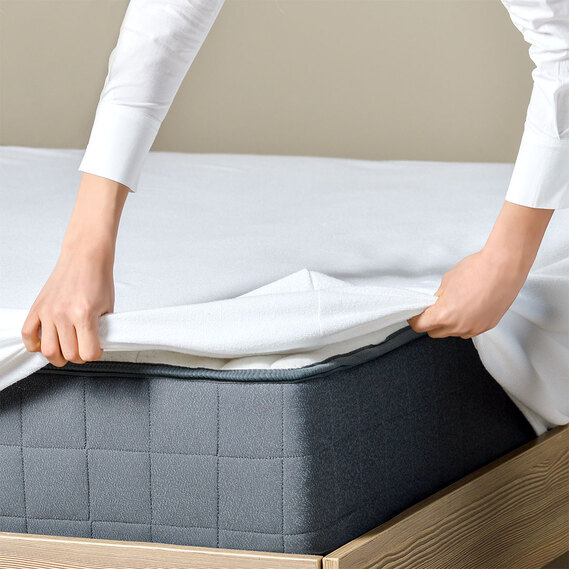 Mattress Aqua Stop with an elastic band on perimeter IDEIA 90х200х23 cm, фото 10