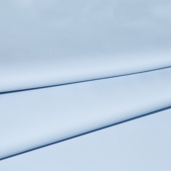 The fabric is artificial leather Classic блакитно сіра, фото 1