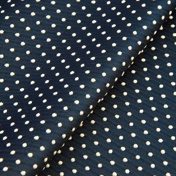 Тканина портьєрна жакардова Савіньон V-501 синій, фото 2 Тканина портьєрна жакардова Савіньон V-501 синій, фото 2