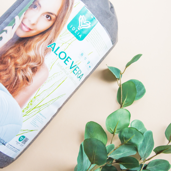 Ковдра літня Aloe Vera IDEIA 140х210 см тканина з просоченням алоє, антиалергійна, фото 5