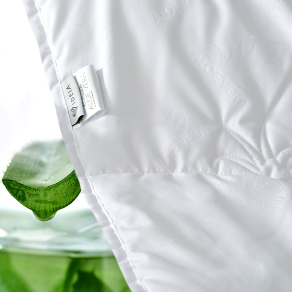 Ковдра літня Aloe Vera IDEIA 140х210 см тканина з просоченням алоє, антиалергійна, фото 11