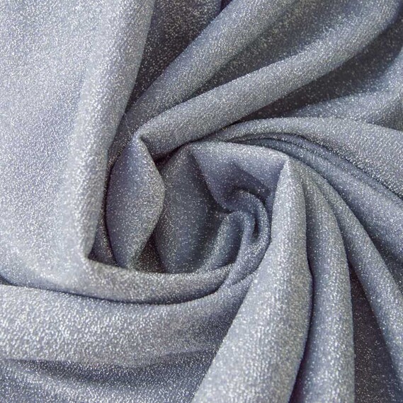 Трикотаж Монро металік св/бузок, фото 1 Трикотаж Монро металік св/бузок, фото 1