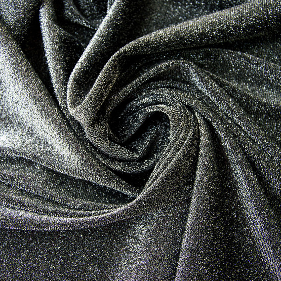 Трикотаж Монро металлик сірий, фото 1