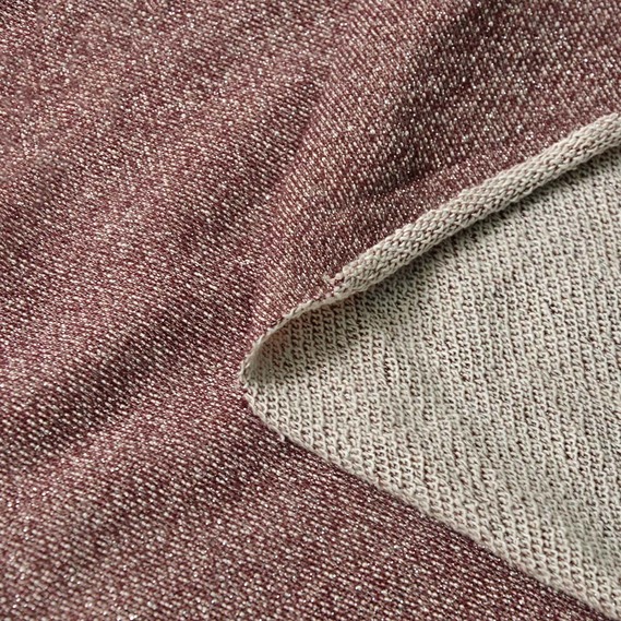 Knitwear Two-thread metallic V-9 бордо, фото 3 Knitwear Two-thread metallic V-9 бордо, фото 3