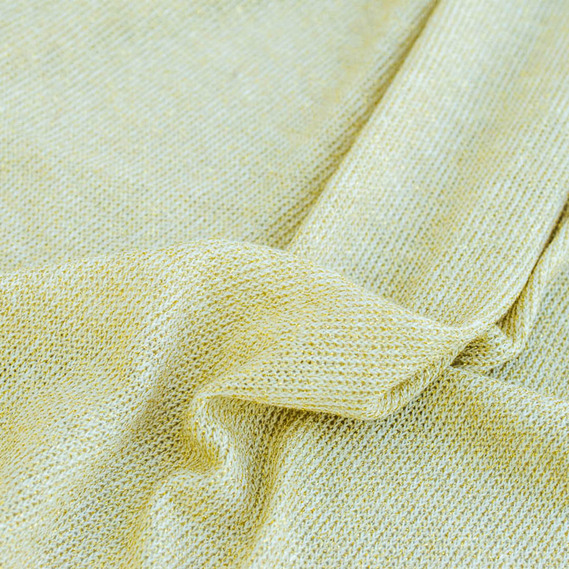 Трикотаж Люрекс New V-9 крем/золото, фото 1