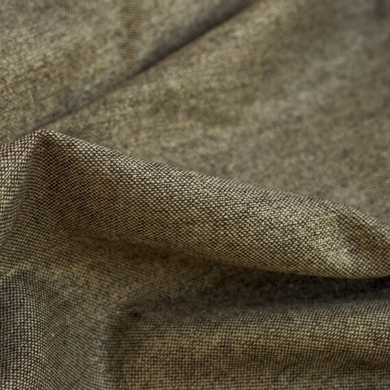 Ткань костюмная твид блеск т/беж, фото 1
