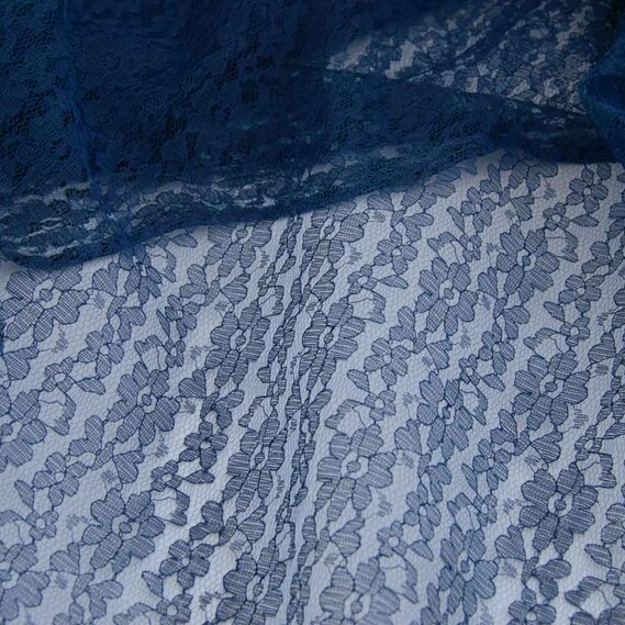 Гипюр Ліла т/синій, фото 1 Гипюр Ліла т/синій, фото 1