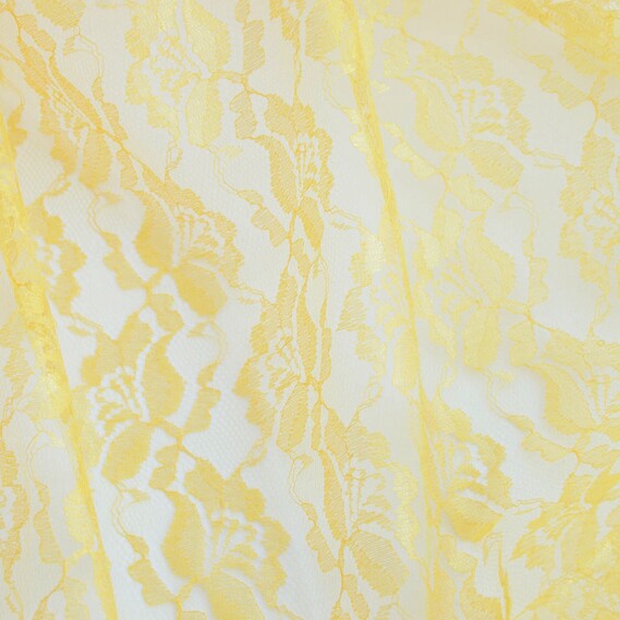 Гипюр Ніка жовтий, фото 2 Гипюр Ніка жовтий, фото 2