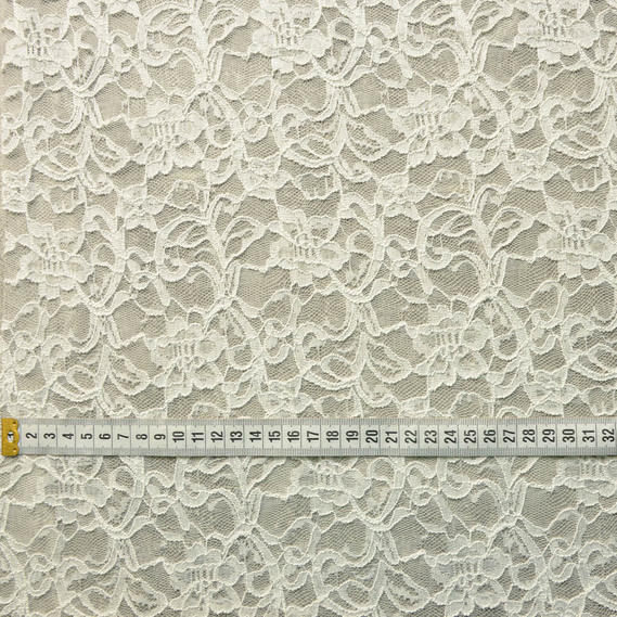 Тюль жаккард Лейс V-04 молоко, фото 4 Тюль жаккард Лейс V-04 молоко, фото 4