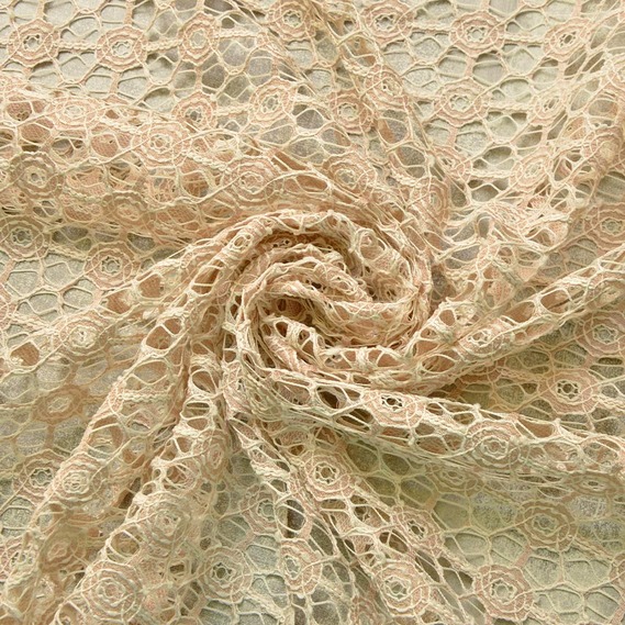 Тюль жаккард Sky V-04 капучино, фото 2 Тюль жаккард Sky V-04 капучино, фото 2