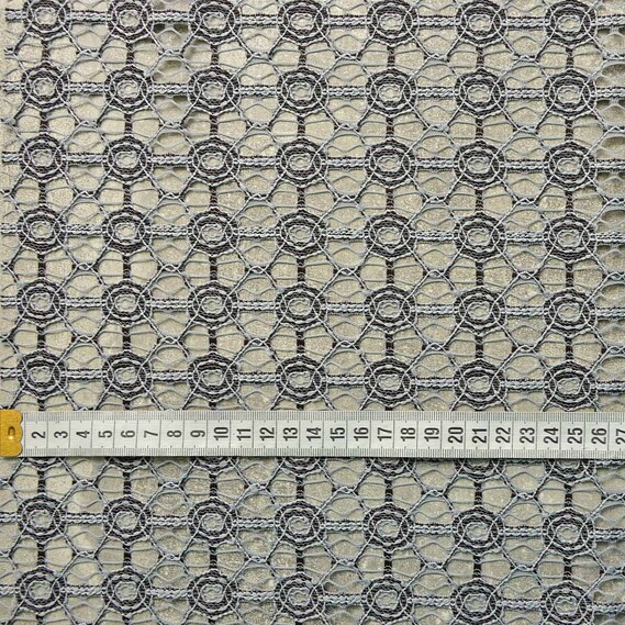 Тюль жаккард Sky V-08 графіт, фото 4 Тюль жаккард Sky V-08 графіт, фото 4