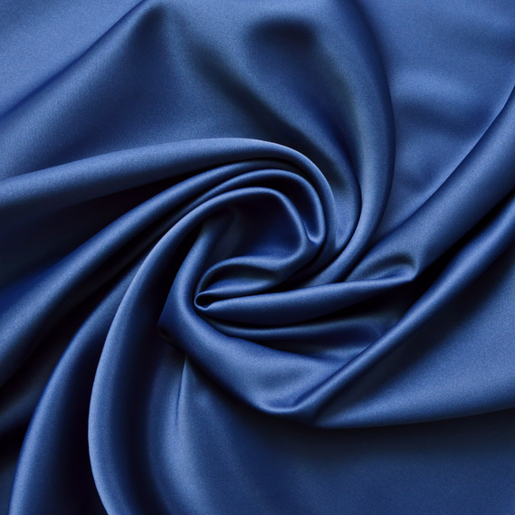 Ткань портьерная однотонная Шик 2 V-30228 синя, фото 1