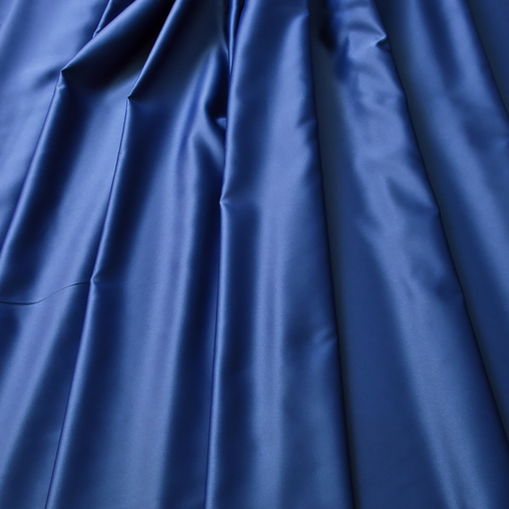 Ткань портьерная однотонная Шик 2 V-30228 синя, фото 2