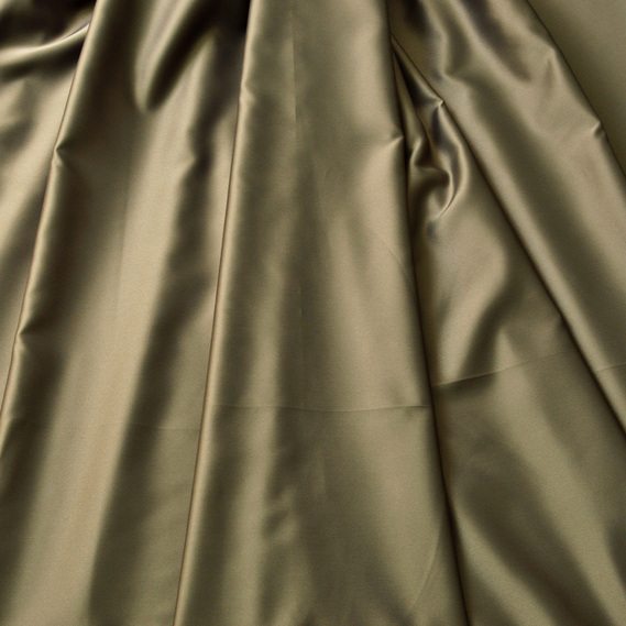 Ткань портьерная однотонная Шик 2 V-30226 темно сірий, фото 2