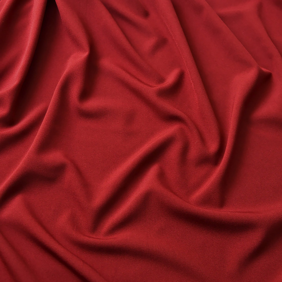 Тканина шифон Мосс креп, 145 см, 145 гр/м2 V-7 вишня, фото 2 Тканина шифон Мосс креп, 145 см, 145 гр/м2 V-7 вишня, фото 2