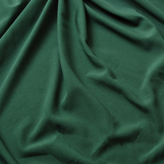 Тканина шифон Мосс креп, 145 см, 145 гр/м2 V-22 нефрит, фото 2