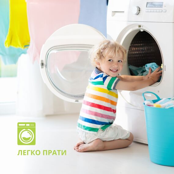 Наматрацник водонепроникний PAPAELLA 60х120х15 см дитячий Бамбуковий у ліжечко натяжний з бортом, непромокальний захисний, фото 9