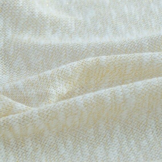 Трикотаж Меланж металік V-4 св/беж, фото 1 Трикотаж Меланж металік V-4 св/беж, фото 1