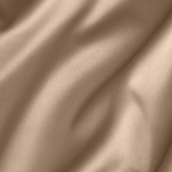 Тканина костюмно-плательна Атлас Lux V-19 капучино, фото 2