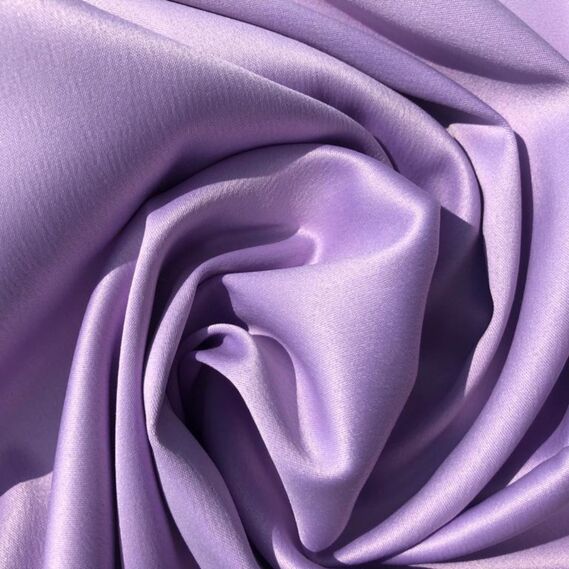 Тканина костюмно-плательна Атлас Lux V-10 бузок, фото 1 Тканина костюмно-плательна Атлас Lux V-10 бузок, фото 1