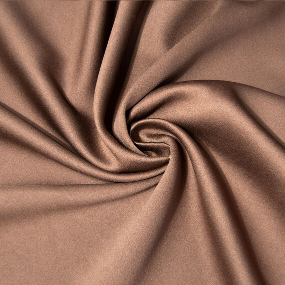 Тканина портьєрна однотонна Blackout V-08 горький шоколад, фото 2