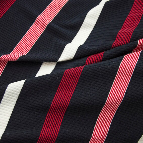 Трикотаж Lacoste смуга широка чорна, фото 1