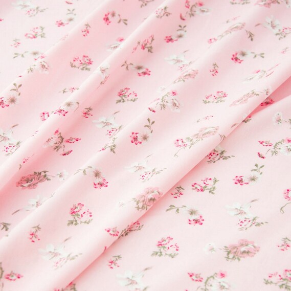 Штапель Ніжність квіти рожеві, фото 1