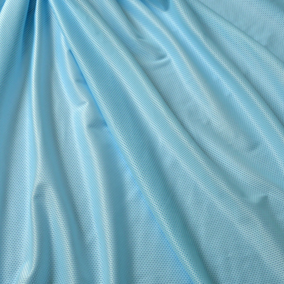 Тканина сітка Спорт блакитна, фото 2