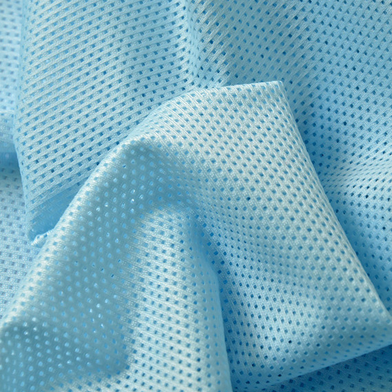 Тканина сітка Спорт блакитна, фото 3