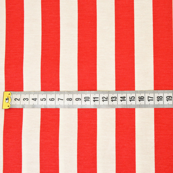 Ткань декоративная Смуга хлопок с водоотталкивающей пропиткой, 180 см, 215 гр/м2, для скатертей, штор, декора V-10 червона, Смуга, фото 2