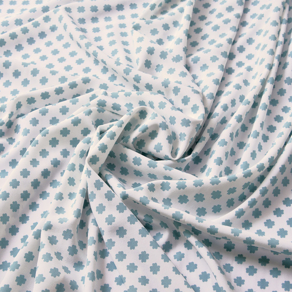 Платтяна принт супер софт загадка білий, фото 3 Платтяна принт супер софт загадка білий, фото 3