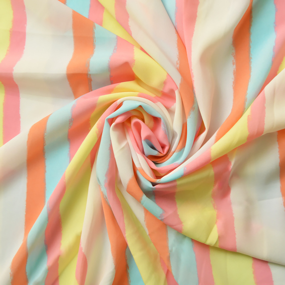 Платтяна принт супер софт смуги лимон/блак, Смуга, фото 1 Платтяна принт супер софт смуги лимон/блак, Смуга, фото 1