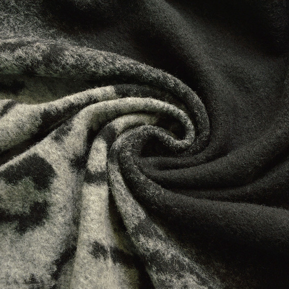 Ткань пальтовая Моника темно серая, фото 1