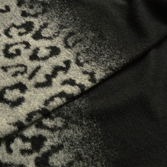 Ткань пальтовая Моника темно серая, фото 2