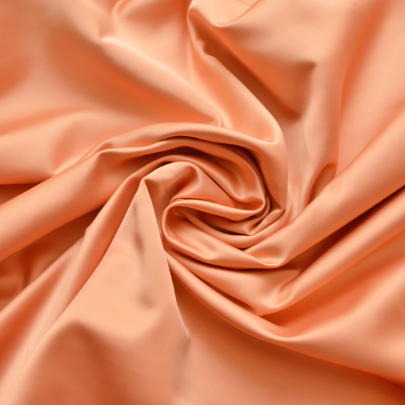 Тканина портьєрна однотонна Блекаут лайт V-27 персик, фото 1 Тканина портьєрна однотонна Блекаут лайт V-27 персик, фото 1