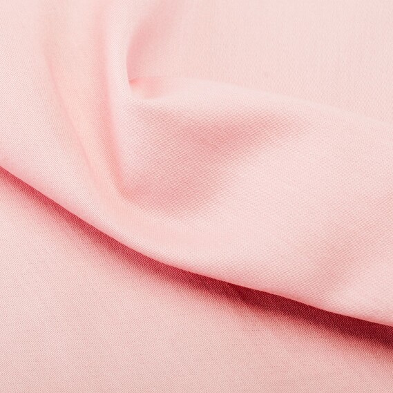 Ткань сатин для постельного белья однотонная, пл 130 гр/м2 210 ТС, хлопок, 240 см 14-1511 TPX  рожевий кварц, фото 1