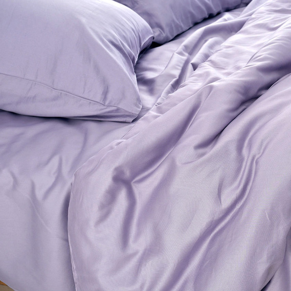 Тканина сатин для постільної білизни однотонна, щіл 130 гр/м2 210 ТС, бавовна, 240 см 17-3910 TPX лілово/сірий , фото 1 Тканина сатин для постільної білизни однотонна, щіл 130 гр/м2 210 ТС, бавовна, 240 см 17-3910 TPX лілово/сірий , фото 1