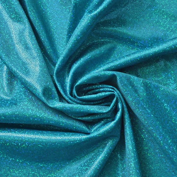 Тканина трикотаж Лазер голограма дріб мор хвиля, фото 1